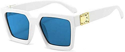 DANNILOUV Protected Square Sunglasses inspired from Badshah Sunglasses, Sahil Khan & Jass Manak Sunglasses(Blue)