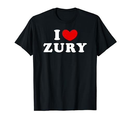 I Love Zury, Amo Zury Camiseta