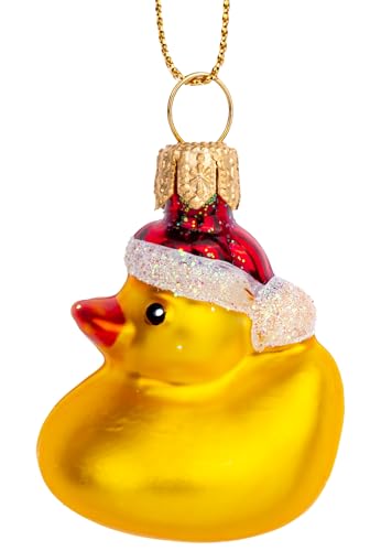 SIKORA BS824M Mini Weihnachtsentchen besondere Weihnachtskugel Glas...