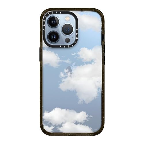 Coque iPhone 13 Pro CASETiFY Clouds White protection transparente rigide - 2