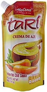 Alacena Crema De Aji Tari / Peruvian Sauce 400 Gr. Family Size