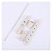 soprano recorder instrument Plastic Clarinet Six-hole Eight-hole High-pitched White Flute Clarinet Students Beginners (Color : 8hole)