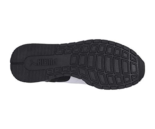 Tênis St Runner V2 Mesh Jr, Puma, Criança-Unissex, Preto/Branco/Cinza, 35