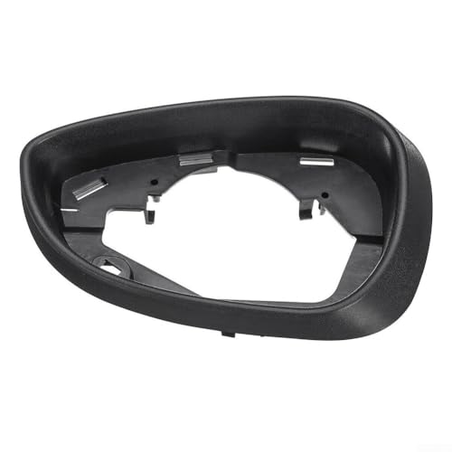 Pour Ford Fiesta MK7 2008–2017 Cadre de rétroviseur extérieur – ABS noir Remplacement pour rétroviseur extérieur gauche ou droit, protection et (gauche)