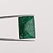 AAA+ Zambian Green Emerald Emerald Cut 9.35 ct Faceted Gemstone for Jewelry Making, Green Emerald Stone Gemstone Beads, Loose Gemstone