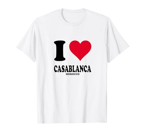 Amo Casablanca Maglietta