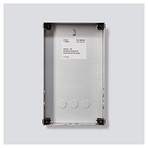 Siedle und Söhne Siedle 210007733-00 Accesorio para intercomunicador de Puerta Accesorios de Montaje Plata, Multicolor