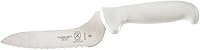 Vista 21 de Mercer Culinary Ultimate White - Cuchillo rebanador de 12" con borde ondulado
