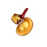 OAJABBGE Chinesische Stile Gold Silber Farbe Barren Schlüsselanhänger Handy Anhänger Tasche Ornament Mode Dekoration Zubehör Schlüsselhalter