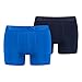Produktbild PUMA Herren Microfibre Boxershorts, Blue Combo, XL EU