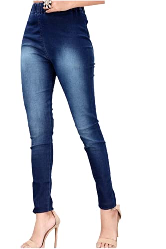 Image of Black Denim Fix Elastic Women Denim Jegging