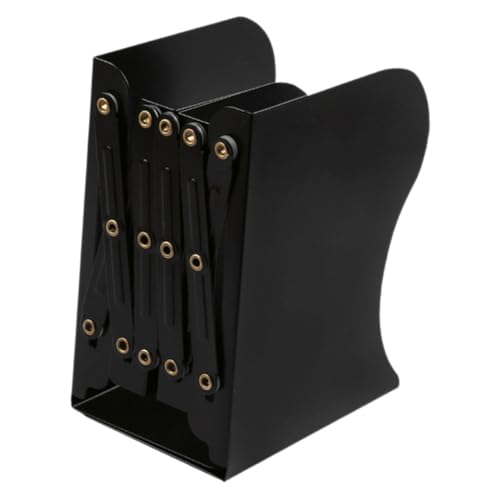 Étagère rétractable bureau noir réglable pour optimiser vos rangements