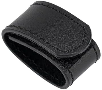 TACNEX Genuine Leather Belt Keeper 1 3/8" - 1 1/2" Wide Men's Belt Loop Stays Dress Belt End Holder Retainer Tool Belt Band