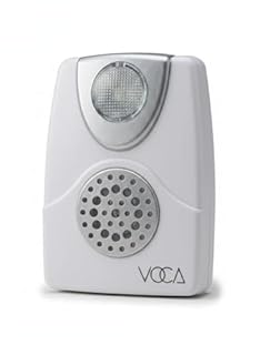 VOCA Amplificatore per suoneria telefonica, potenziamento fino a 105 dB con notifica luce LED per telefoni fissi, montaggio a parete, ideale per ambienti rumorosi e ipoudenti