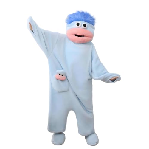 unicorn paradise Monster Onesie for Animal Pajamas Cosplay Halloween Unisex Costume Without Shoes Blue
