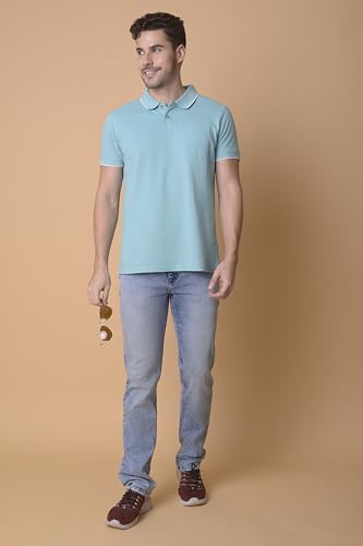 Image of i'sol Men's Stylish Straight Fit Cotton Blend Stretchable Jeans