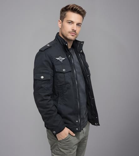 Image of L'MONTE Imported Casual Cotton Fur Winter Jacket for Men