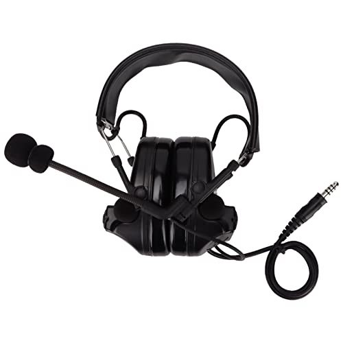 Headset-Adapter-Prevent-Deformation-Military-Headset-and-U94-PT-High-Strength-for-X1p-for-HyteraBlack