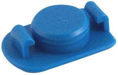 Endkappe, blau, 10 CC, PK50, Chemikalienapplikatoren (910-ECB), 50 Stück
