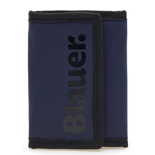 Portefeuille bleu Blauer STRAP01 petit format taille unique pour cartes et billets