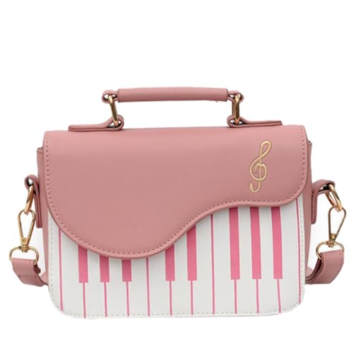 Sac fille brodé coloré en PU cadeau idéal rose doux