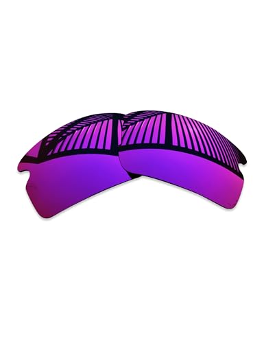 Image of UV Protection Polarized Replacement Lenses for Oakley Flak 2.0 OO9295 Sunglasses Frame - Midnight Sun Mirror Coated Polarized