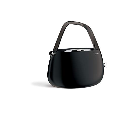 BUGATTI Jackie Elektrischer Wasserkocher mit Antikalk-Filter, modernes und elegantes Design, Gehäuse aus Edelstahl 18/10… – Bild 3