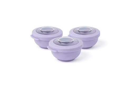 Amuse Foodbowl Tylla Set of 3 | 200 ml | Color Lavanda