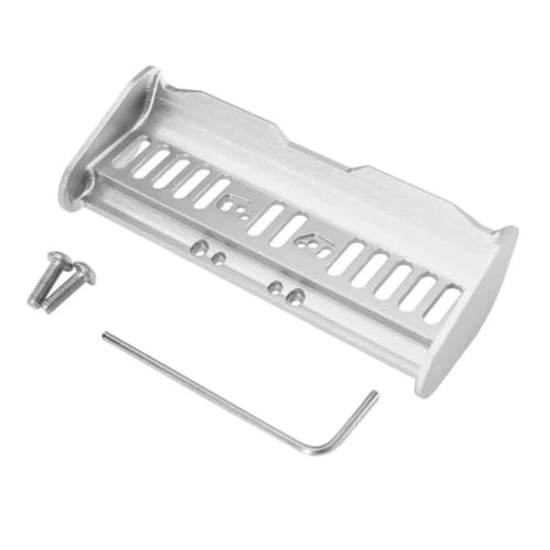 Aileron arrière métal pour SCY 16101 en alliage d'aluminium argenté durable