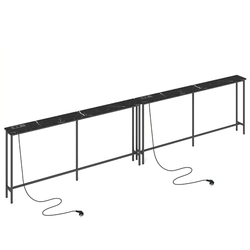 Juego de 2 Mesa Consola Recibidor de Entrada