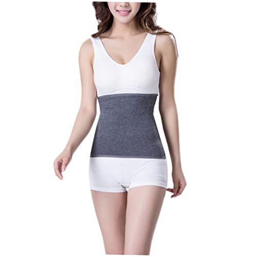 Faja lumbar de lana gris para soporte de cintura T.S miniatura 4