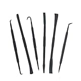 6-Piece Non-Marring Pick and Pry Bar Set for O-Rings, Seals, Gaskets, and Trim on Automotive and Electronics Equipment