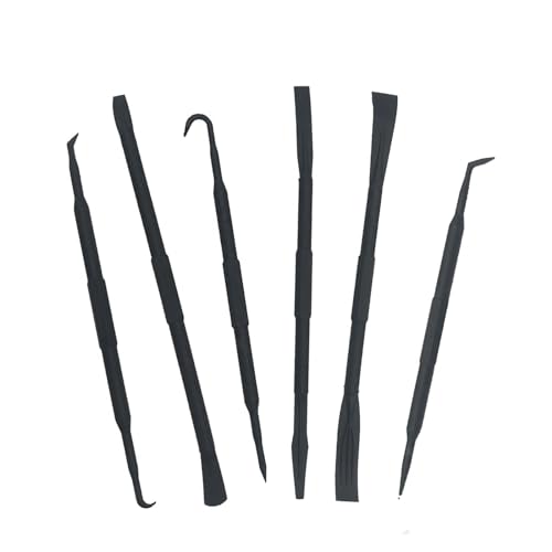 6-Piece Non-Marring Pick and Pry Bar Set for O-Rings, Seals...