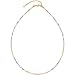Produktbild JEWELS BY LEONARDO Halskette Ciao Calypso  feine Kette aus goldfarbenem Edelstahl  Miyuki Glas-Perlen in blau, lila, gold und weiß  42-47 cm Länge  Geschenk Damen Schmuck  023912