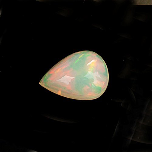 Opal éthiopien sans défaut d'appairage 6x8mm poire facettée LKBEADS lot de 10