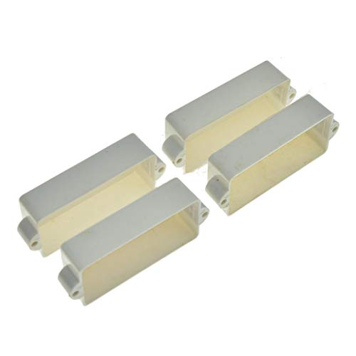 Housses de micro basse électrique KAISH lot de 4 pour basse de précision P Blanc - 3