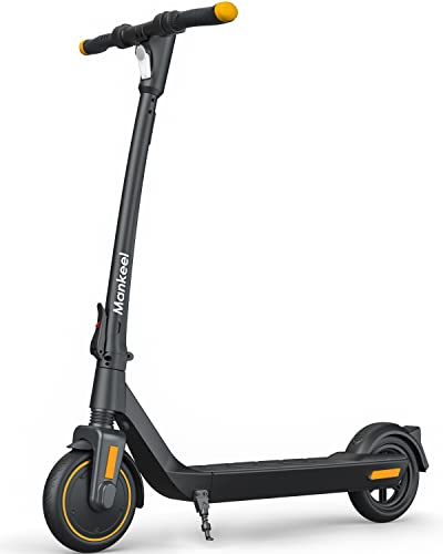 Mankeel Electric Scooter for Adults - 450W Motor 28 Miles Range 18.6 MPH - W.Capacity 264lbs Non-Pneumatic Solid 8.5" Tires - Kick Foldable E-Scooter - Bright Headlight & LED Display - Cruise Control