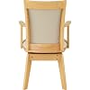 Nitori LG-010 LBR 4001837 Dining Chair with Swivel Elbow