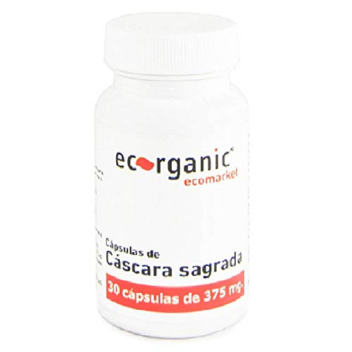 ECORGANIC Capsulas Cascara Sagrada 375Mg 30U Ecorg
