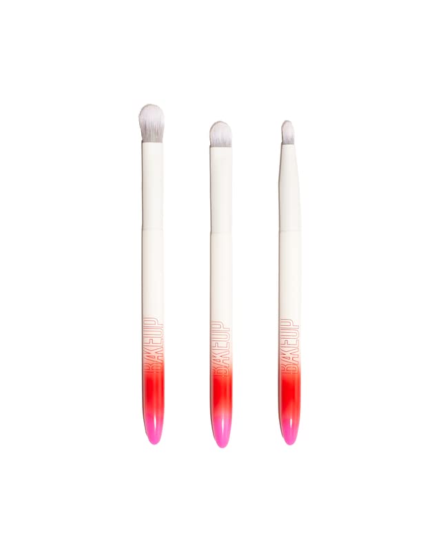 Miniatura 1 de Paint & Play - Juego de brochas de maquillaje con 1 brocha para lápices, 1 brocha cónica para mezclar y 1 brocha clásica para sombra de ojos