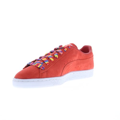 PUMA Mens Trevor Project X Suede Lace Up Sneakers Shoes Casual - Red4
