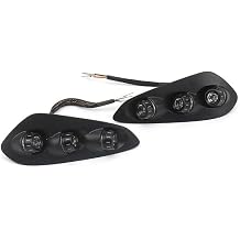 Fits for BMW S1000RR 2023 2024 2025 Motorcycle Integrated Tail Light LED Rear Turn Signals Stop Brake Light Black