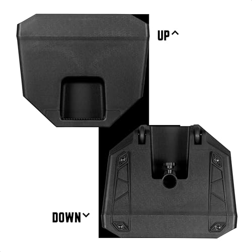 Ibiza - XTK15A-MKII - 15\/38cm Aktiver PA-Lautsprecher - 25mm Kompressionshochtöner - Bass Reflex System - USB, SD, Bluetooth - TWS - Griffe und Räder Schwarz - Party, Events, Club