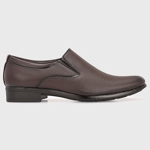 Image of Centrino Formal Shoes for Men | Lightweight Comfortable Office Shoes for Man Stylish | Cushioned Insole Lace-Up Shoes for Men | Durable TPR Sole | Trendy Classic Design Footwear for Men (8114)