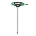 Produktbild TORX® 70501 T-Griff Schraubendreher TX15, mit Duplex Grip  Made in Germany