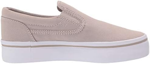 DC womens Trase Slip Platform Skate Shoe, Grey, 11 US | Image 5