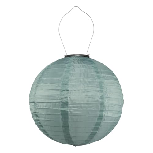 Allsop Soji Festival 12” Round LED Outdoor Solar Lantern,