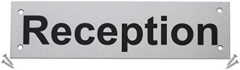 Fire Door Guru® Door Sign - 225 x 60mm Rectangular - Stainless Steel Safety Sign - Fixings Included (CCTV in Operation)
