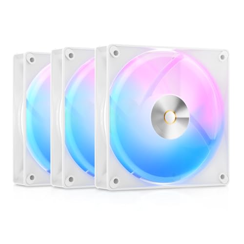 ​​Ocypus Delta F12 ARGB 120mm PC Case Fan, Up to 2000RPM High Airflow, 4-Pin PWM Control...