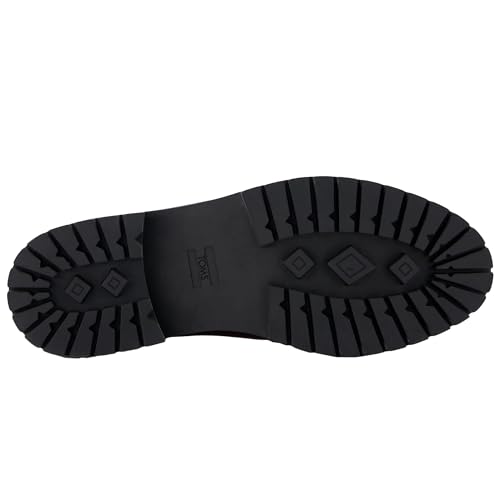 Image of TOMS Womens Cara Slip On Lug Sole Casual Loafers - BlackBerry 8 B